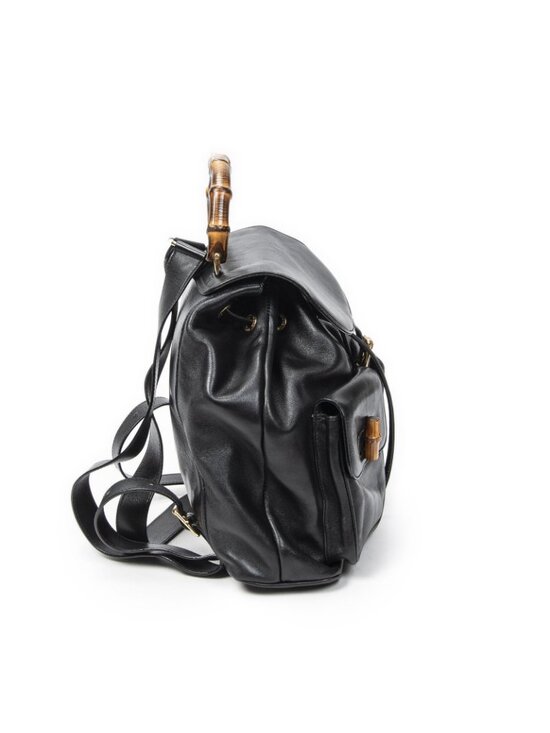 Gucci Rajibanbu Backpack Black Calfskin Leather main image 6